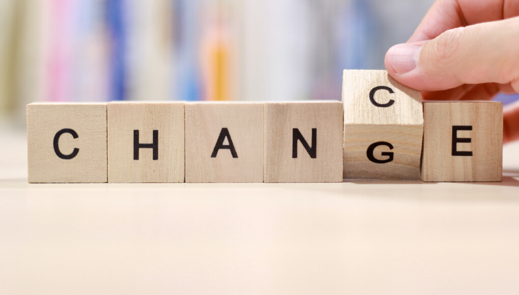 チャンスを自分が変わる（チェンジする）ための糧にするイメージ図