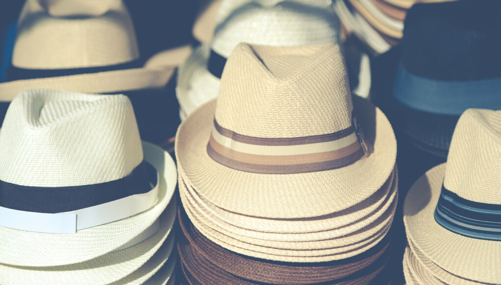 帽子_中折れ帽（ハット）